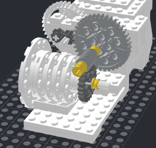 Lego Star Tracker V2 - New Load Arm Design