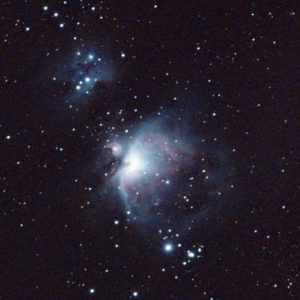 Orion and Running Man Nebulae