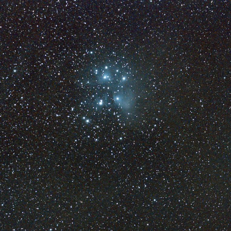 Pleiades - A Delightfully Calm Blue Cluster