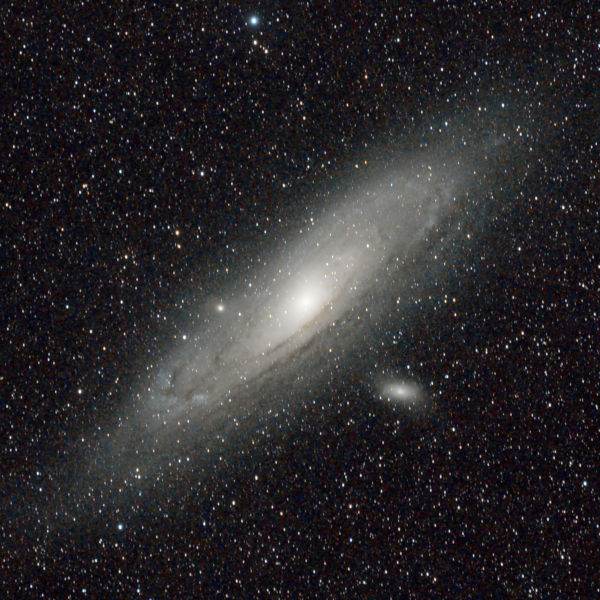Andromeda from a Bortle 4 Zone