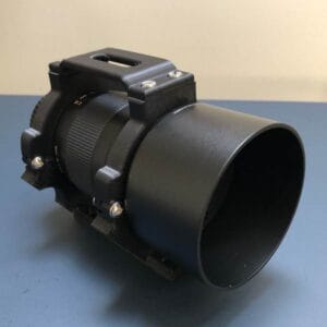 Samyang 135mm f/2 Mounted in Lens Collar