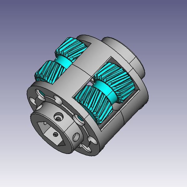 Gear Cage Design with Module of 1