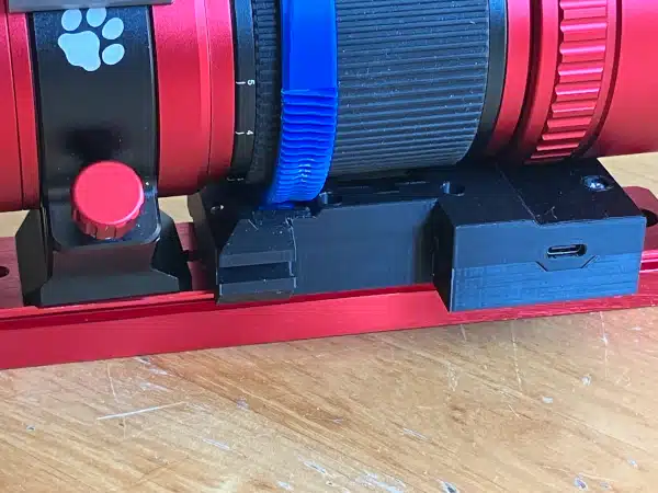 Detail View of Slim Focuser