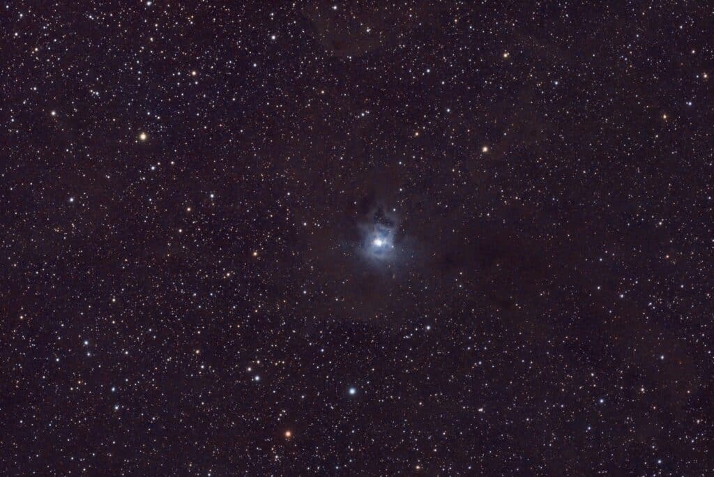 Iris Reflection Nebula - ASI183MC Pro, RedCat51 V2, HEQ5 Pro:  135 @ 120s - 16200s total